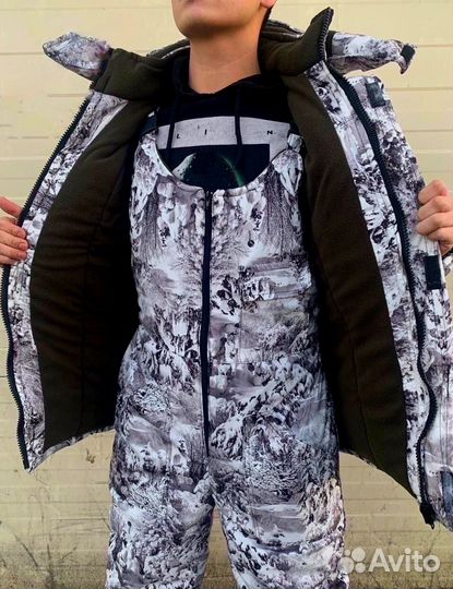 Костюм горка зимний лес