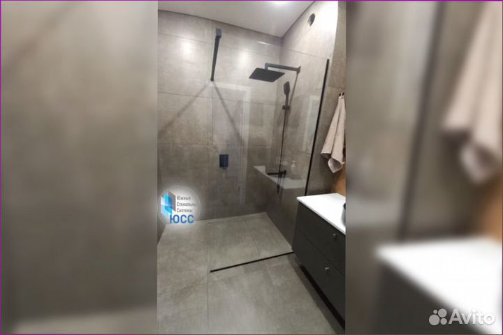 Душевая перегородка из стекла