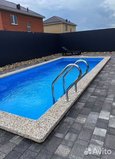 Полипропиленовый бассейн 7м*3м*1,5м