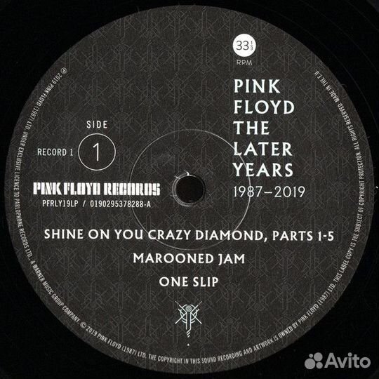Виниловая пластинка Pink Floyd, The Best Of The La
