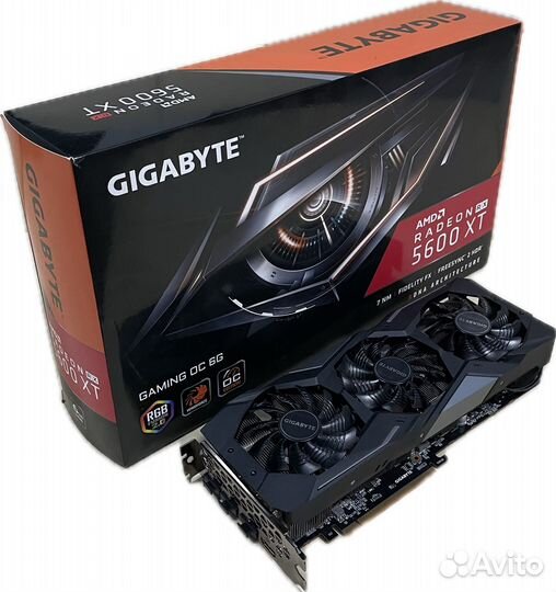 Видеокарта gigabyte AMD Radeon RX 5600 XT 6GB