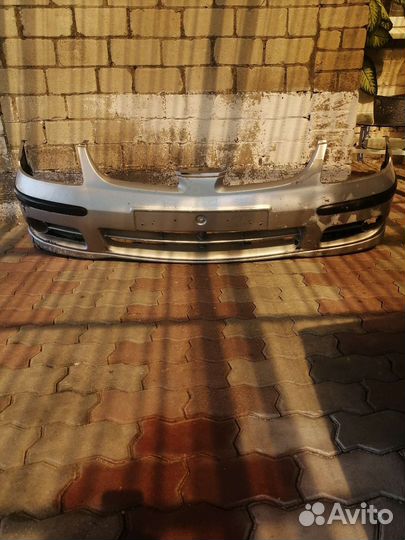 Бампер nissan almera тин