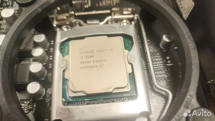 Материнская плата 1151 с процессором и оперативкой