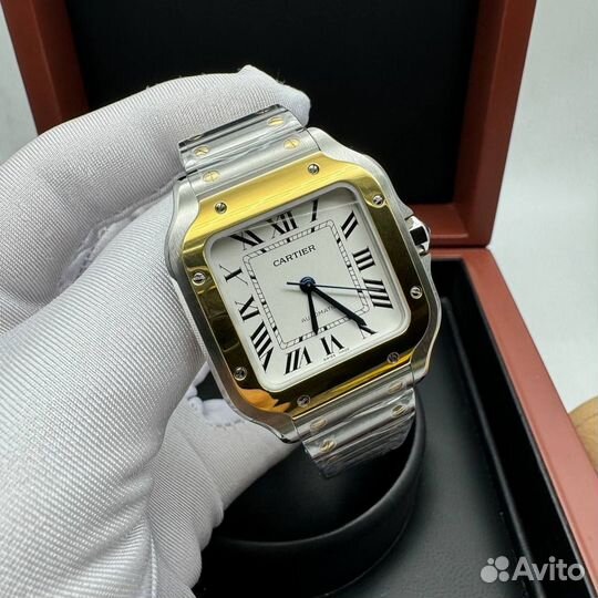 Часы унисекс Cartier Santos