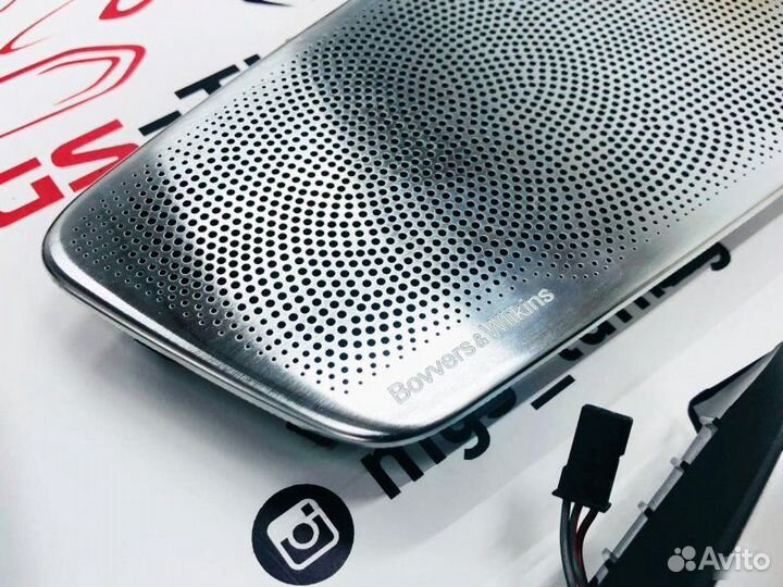 Динамики Burmester с подсветкой GLE w166