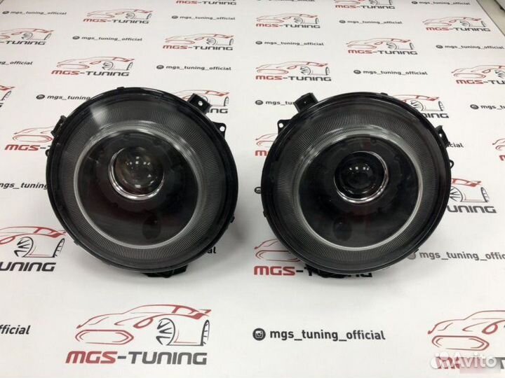 Фары Mercedes G-class w463 Classic black 07-18 гг