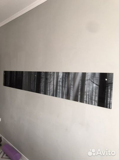 Стеклянная панель