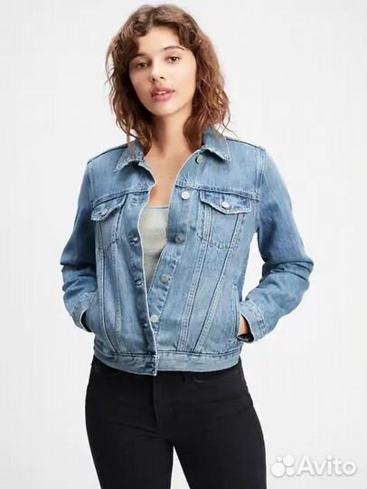 Оригинал Куртка джинсовая Gap новая женская