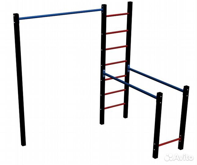 Воркаут площадка спортивный комплекс sswa