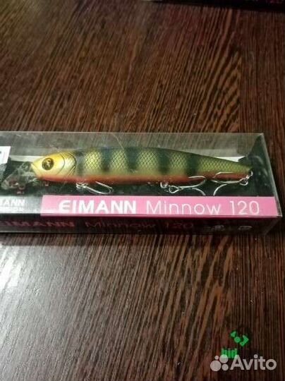 Воблеры Izumi Еimann Minnow 120. (22g 120mm)