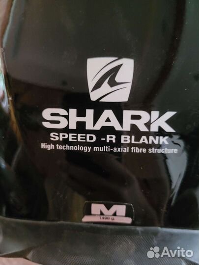 Шлем для мотоцикла shark speed r blank