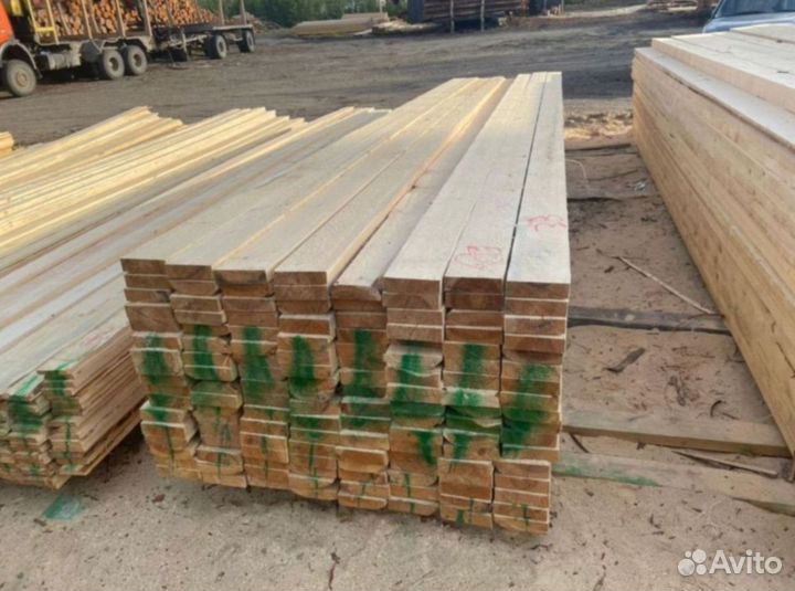 Доска обрезная 25*150*6000