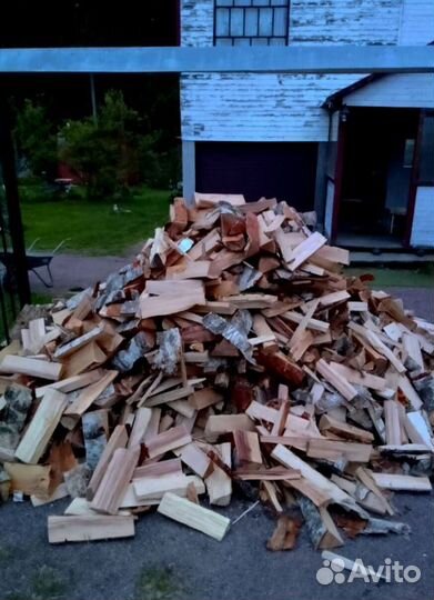 Дрова навалом Березовые в Выборге