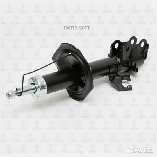 Амортизатор nissan tiida 07- перед.лев.газ