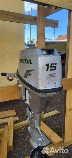 Honda 15 л.с лодочный мотор