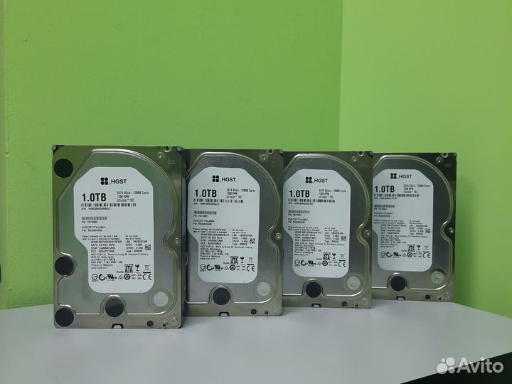 Жёсткие диски 1-2-3-4-6Tb