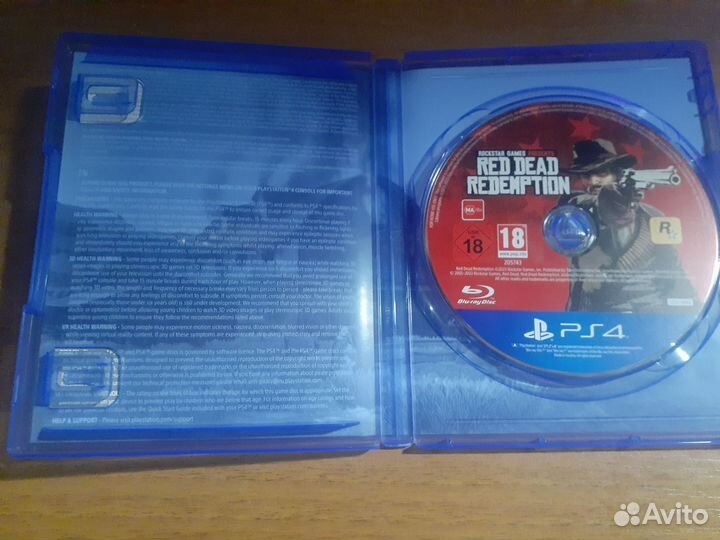 Игра Red Dead Redemption для ps4