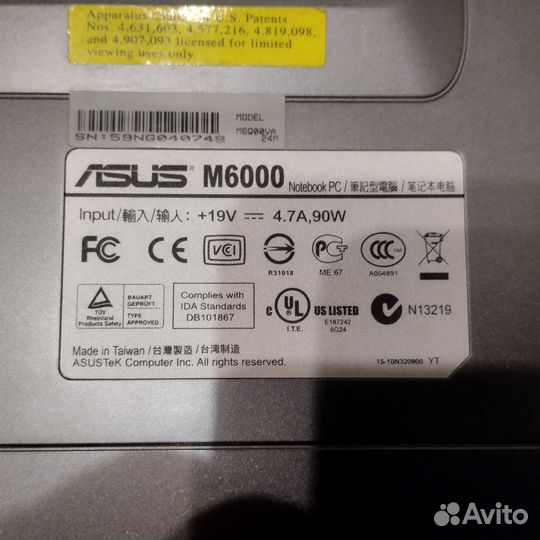 Asus M6000