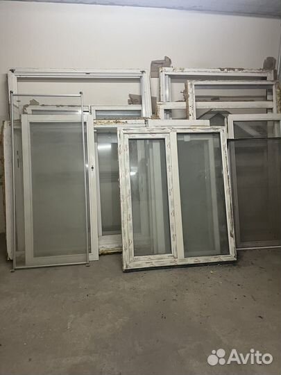 Деревянные окна со стеклопакетом бу