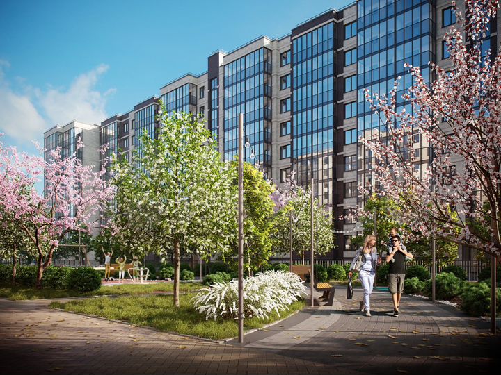 2-к. квартира, 60 м², 3/9 эт.