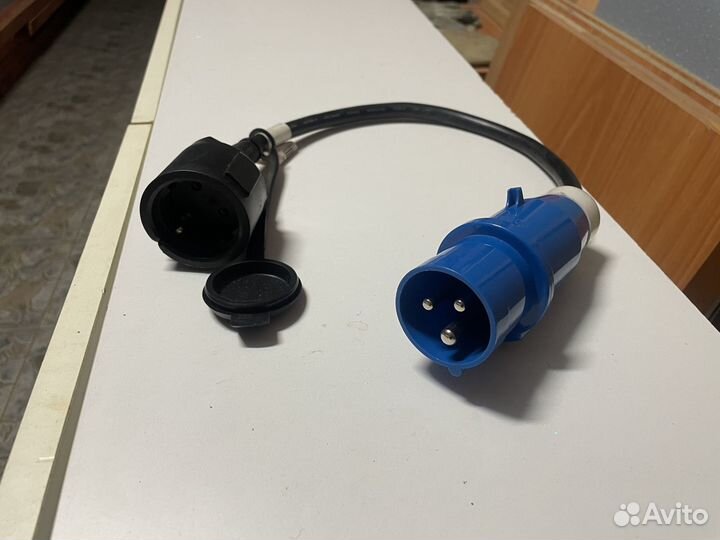 Кабель адаптер haba 230v 50 см