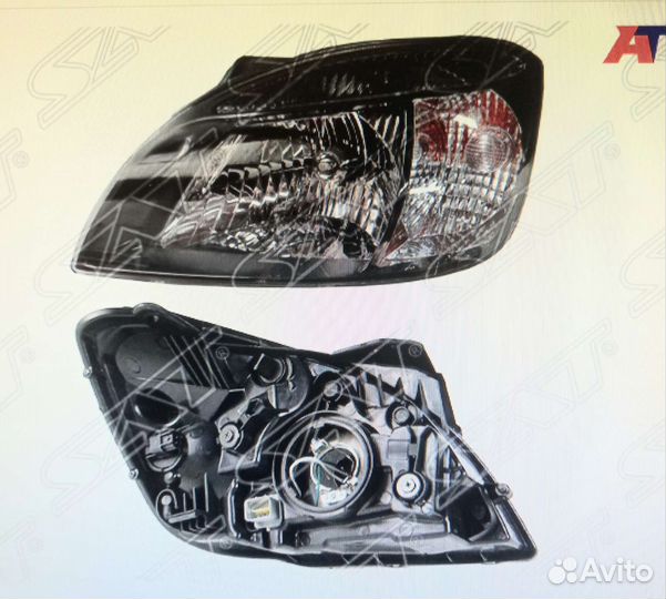 Фара левая kia rio 2