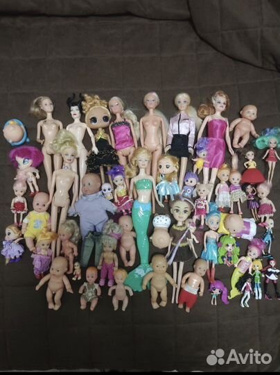 Куклы разные лот