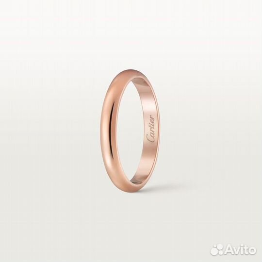 Юв. изделие Cartier 1895 wedding band B4088100 + подарок 1 год гарантии