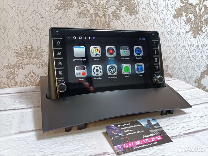 Магнитола Renault Megan 2 андроид новая