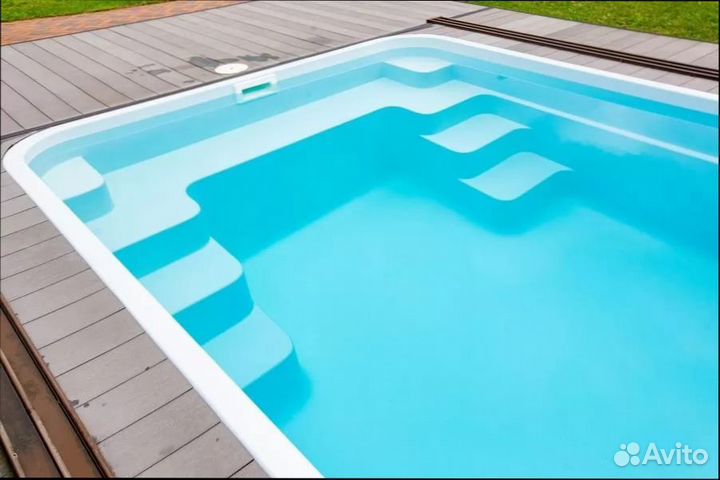 Композитный бассейн Эри premium