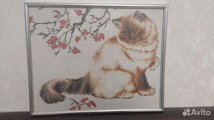 Картина вышитая крестом