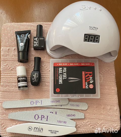 Набор для маникюра, набор для наращивания ногтей