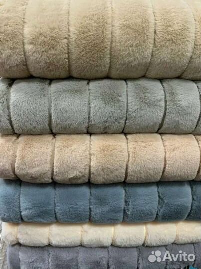 Плед шиншилла (кролик) качество LUX