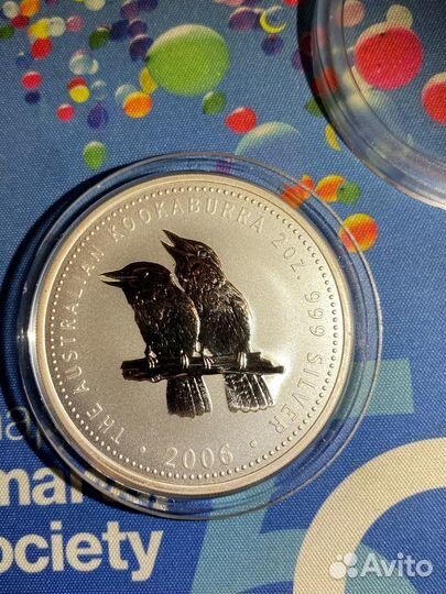 Кукабарра. Серебро 2д 2006 года