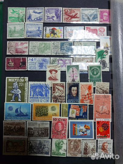 Старые, редкие почтовые марки стран мира ком.6
