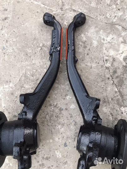 Укороченные кулаки Mark2 JZX100