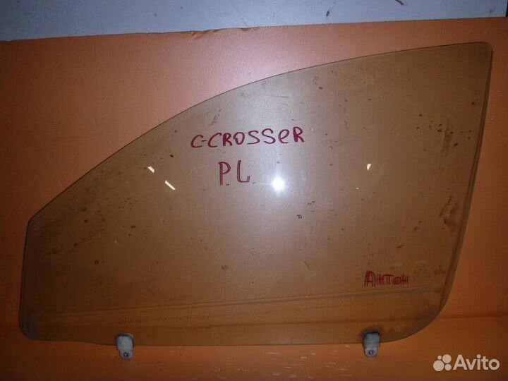 Стекло двери передней левой citroen C-crosser 2008