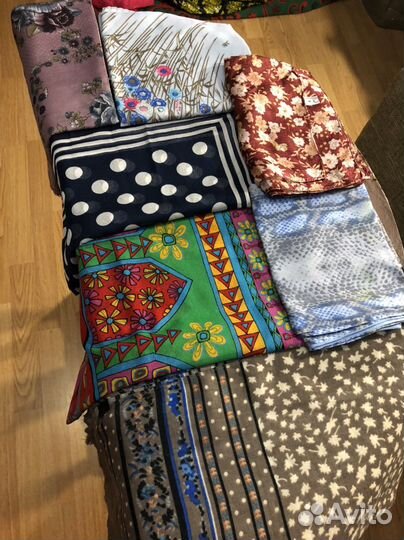 Косынки и шарфы шёлковые