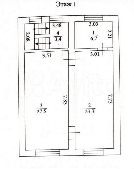 Коттедж 246,3 м² на участке 9 сот.