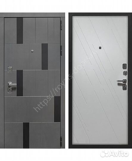 Металлическая входная дверь мдф