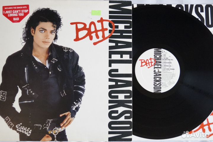 LP Michel Jackson – Bad (1987) orig. Europe