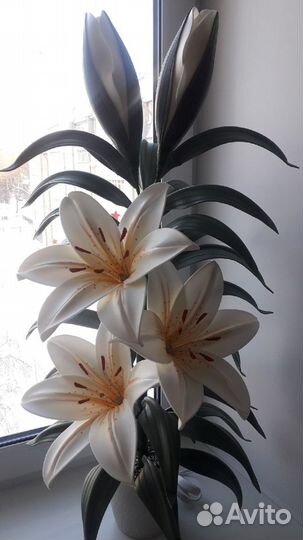 Светильник - Лилия ручной работы