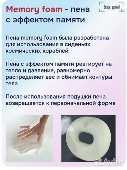 Подушка ортопедическая