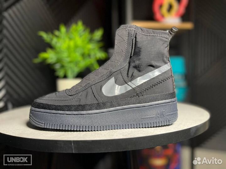 Кроссовки Nike Air Force 1 High Shell Black