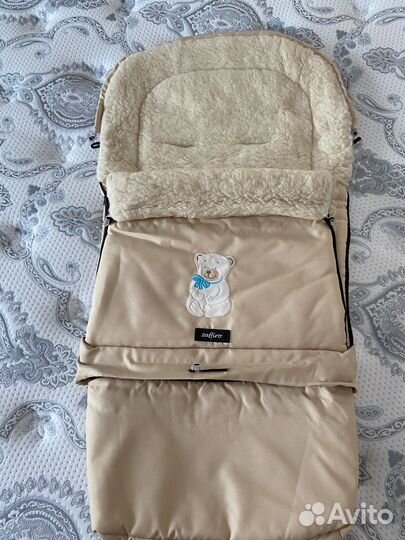 Конверт зимний на овчине