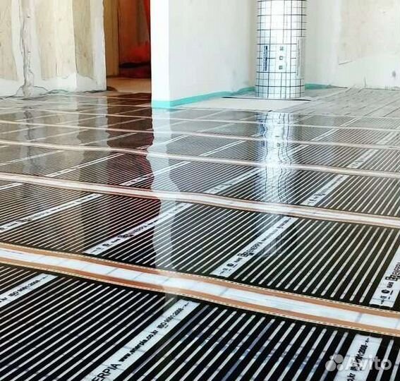 Инфракрасный, тёплый,электрический пол,ширина метр