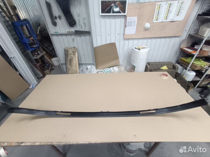 Спойлер переднего бампера для Renault Sandero09-14