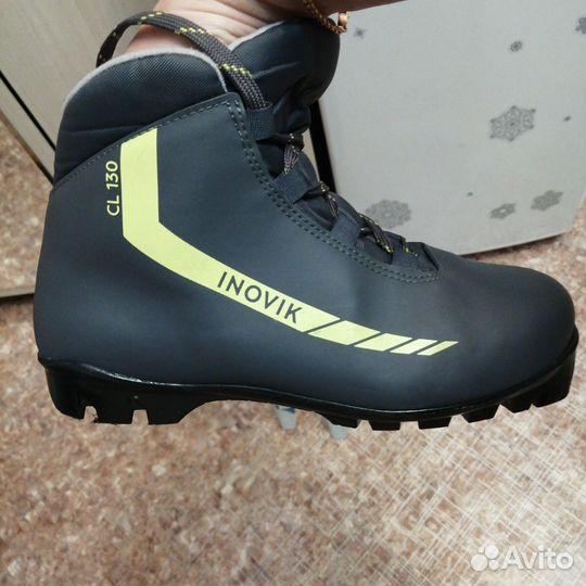 Лыжи беговые детские 160 с ботинками