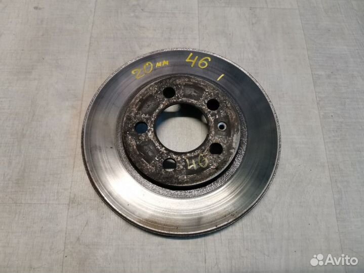 Диск тормозной передний Skoda Fabia 2 1.2 CGP 2012