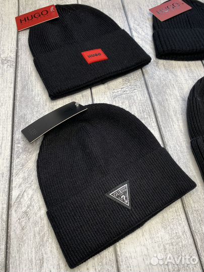 Мужская шапка hugo armani guess calvin klein